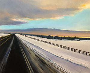 Country Road - 36"x24"